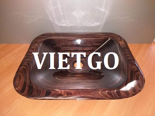 Cơ hội giao thương – Đơn hàng hàng tháng - Cơ hội xuất khẩu Chậu rửa mặt bằng gỗ hoặc tre đến từ vị khách hàng người New Zealand