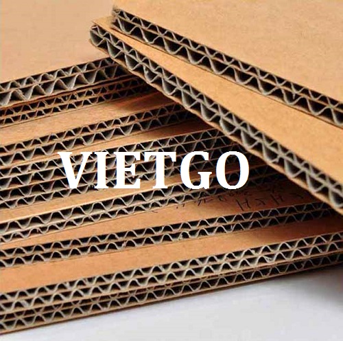 Cơ hội giao thương: Đơn hàng hàng tháng: Cơ hội xuất khẩu Bìa carton sang thị trường Brazil