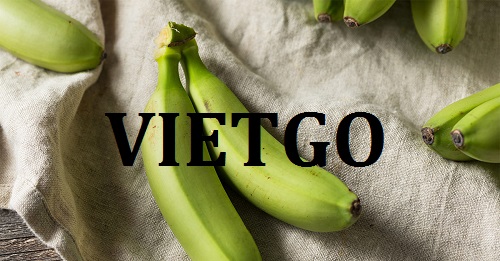 Cơ hội giao thương - Đơn Hàng Thường Xuyên -  Cơ hội xuất khẩu Quả Chuối sang thị trường Nhật Bản