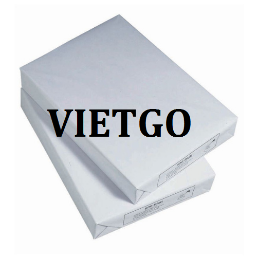 Cơ hội giao thương – Đơn hàng hàng tháng - Cơ hội xuất khẩu Giấy A4 sang thị trường Ấn Độ