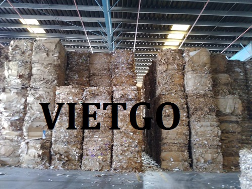 Cơ hội giao thương: Đơn hàng hàng tháng - Cơ hội xuất khẩu Giấy phế liệu sang thị trường Bangladesh