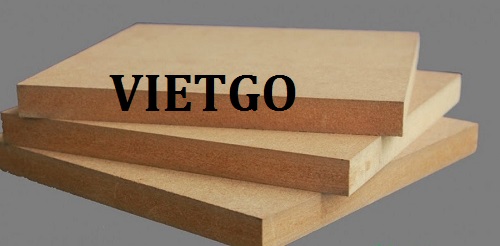 Cơ hội giao thương Đặc biệt – Đơn hàng hàng tháng - Cơ hội xuất khẩu Ván MDF sang thị trường Ấn Độ