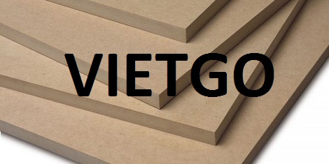 Cơ hội giao thương – Đơn hàng hàng tháng - Cơ hội xuất khẩu Ván MDF sang Ấn Độ