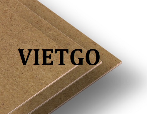 Cơ hội giao thương – Đơn hàng hàng tháng - Cơ hội xuất khẩu ván MDF đến từ vị khách hàng VIP người Nhật Bản