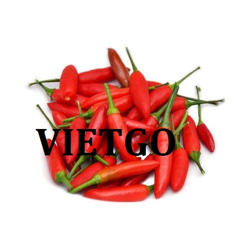 Cơ hội giao thương - Đơn Hàng Hàng Quý -  Cơ hội xuất khẩu Ớt sang thị trường Pakistan