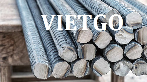 Cơ hội giao thương – Đơn hàng Thường xuyên - Cơ hội xuất khẩu Thép thanh vằn sang thị trường Romania