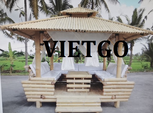 Cơ hội giao thương - Đơn hàng Thường xuyên - Cơ hội xuất khẩu một số sản phẩm ngoại thất làm từ Gậy tre để xuất khẩu sang Ý