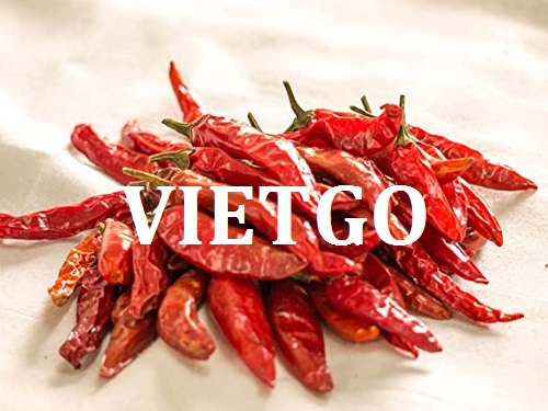 Cơ hội giao thương - Đơn Hàng Thường Xuyên -  Cơ hội xuất khẩu Ớt Khô sang thị trường Pakistan