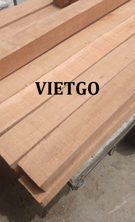 Cơ hội giao thương - Đơn hàng hàng tháng - Cơ hội xuất khẩu gỗ teak xẻ sang thị trường Ấn Độ