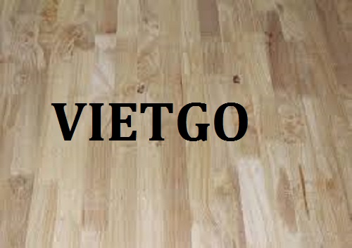 (Gấp) Cơ Hội Giao Thương Đặc Biệt - Đơn Hàng Thường Xuyên – Cơ Hội Xuất Khẩu Gỗ Ghép Thanh Cao Su Sang Thị Trường Ấn Độ.