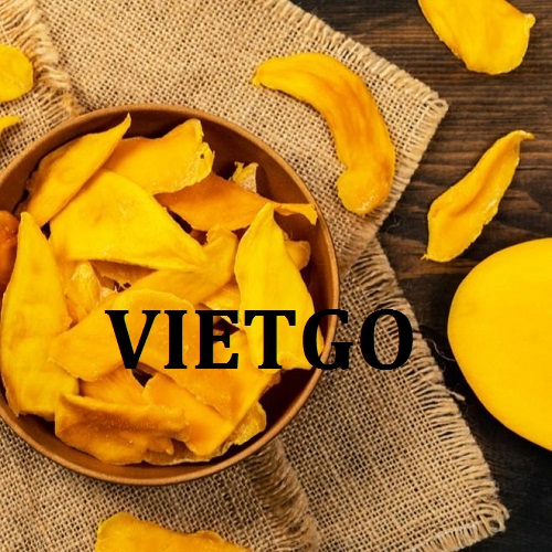 Cơ hội giao thương  - Đơn Hàng Cả Năm  -  Cơ hội xuất khẩu Xoài Sấy sang thị trường Nga