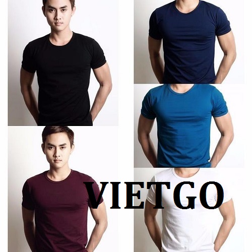 Cơ hội giao thương – Đơn hàng hàng tháng - Cơ hội cung cấp sản phẩm áo T – Shirt cho một doanh nghiệp tại Malaysia