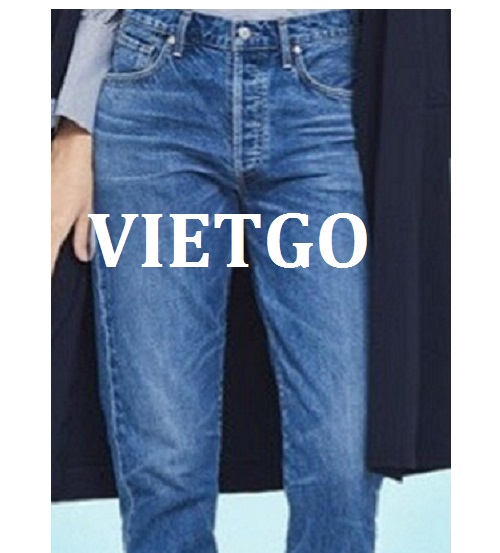 Cơ hội giao thương – Đơn hàng hàng tháng - Cơ hội xuất khẩu sản phẩm đồ Jeans đến thị trường Ấn Độ