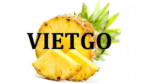 Cơ hội giao thương  - Đơn Hàng Thường Xuyên -  Cơ hội xuất khẩu Quả Dứa sang thị trường Australia