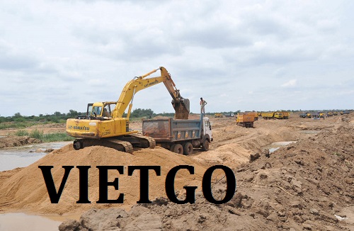 Cơ hội giao thương – Đơn hàng cả năm – Cơ hội xuất khẩu cát sông sang thị trường Trung Quốc