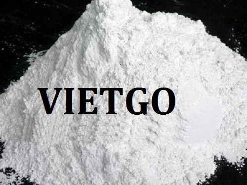 Cơ hội giao thương – Đơn hàng Đặc biệt Thường xuyên - Cơ hội xuất khẩu Bột đá vôi sang thị trường Ấn Độ