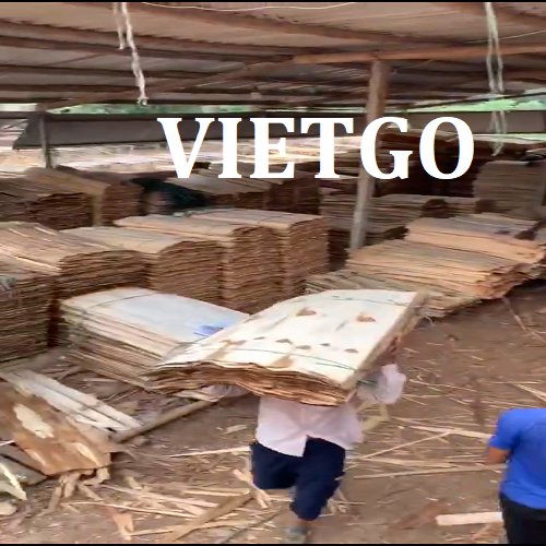 Cơ hội giao thương – Đơn hàng Hàng Tháng – Cơ hội xuất khẩu Ván bóc vô cùng tiềm năng sang thị trường Trung Quốc.