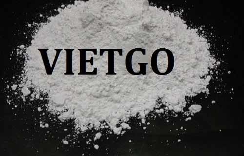 Cơ hội giao thương – Đơn hàng Thường xuyên - Cơ hội xuất khẩu Bột đá vôi sang thị trường Trung Quốc