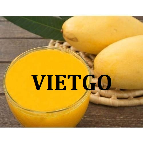 Cơ hội giao thương  - Đơn Hàng Thường Xuyên - Cơ hội xuất khẩu Xoài nghiền đông lạnh sang thị trường Malaysia