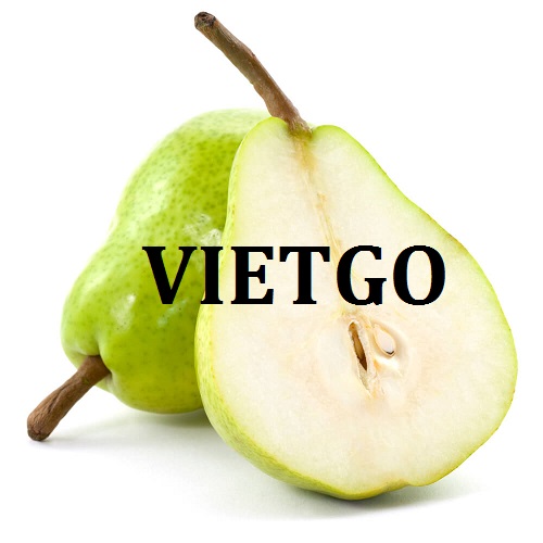 ( Gấp ) Cơ hội giao thương  - Đơn Hàng Cả Năm -  Cơ hội xuất khẩu Quả Lê sang thị trường Cameroon