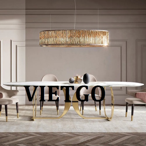 Cơ hội giao thương – Đơn hàng thường xuyên – Cơ hội xuất khẩu Bộ bàn ăn bằng đá hoa cương sang thị trường Mỹ
