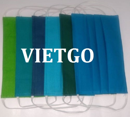 Cơ hội giao thương – Thương nhân Ấn Độ cần tìm nhà cung cấp khẩu trang cotton tại Việt Nam