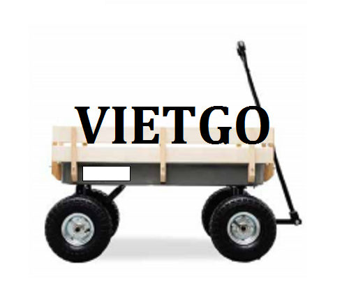 Cơ Hội Giao Thương - Đơn Hàng Thường Xuyên – Cơ Hội Xuất Khẩu Xe Kéo Bằng Gỗ Sang Thị Trường Mỹ.