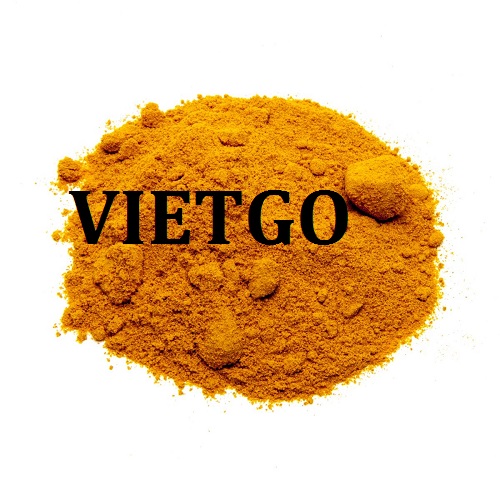 Cơ hội giao thương  - Đơn Hàng Thường Xuyên -  Cơ hội xuất khẩu Bột Nghệ sang thị trường Israel