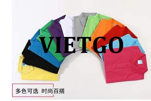 Cơ hội giao thương – Đơn hàng thường xuyên - Cơ hội cung cấp nửa triệu sản phẩm áo Polo Shirt đến thị trường Ý