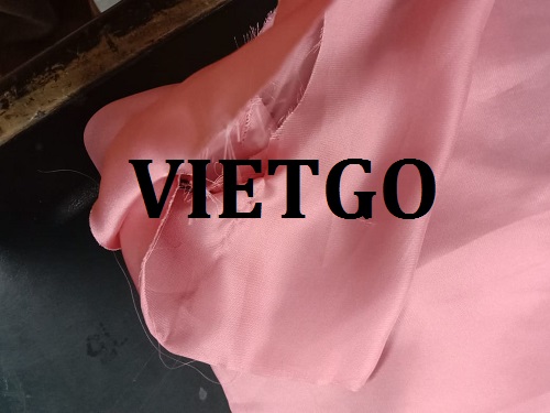 Cơ hội giao thương – Đơn hàng thường xuyên - Cơ hội cung cấp vải may mặc cho một doanh nghiệp tại Pakistan