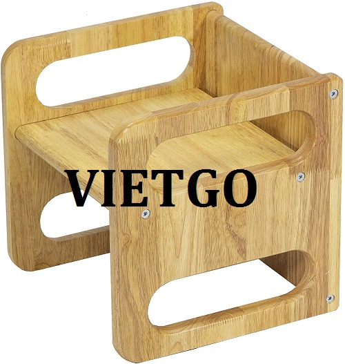 Cơ Hội Giao Thương - Đơn hàng hàng tháng – Cơ hội xuất khẩu Ghế Gỗ Tập Đi Montessori sang thị trường Mỹ và Anh.
