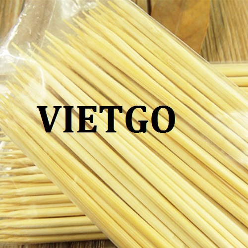Cơ hội giao thương – Đơn hàng cả năm – Doanh nghiệp tại Thổ Nhỹ Kỳ cần tìm nhà cung cấp xiên tre