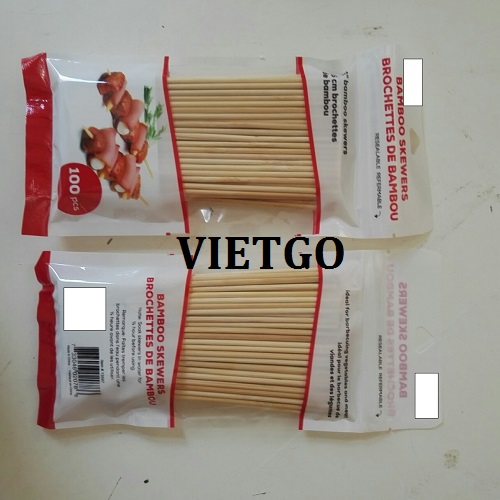 Cơ hội giao thương – Đơn hàng cả năm – Cơ hội xuất khẩu xiên tre sang thị trường Mỹ và Canada vô cùng tiềm năng