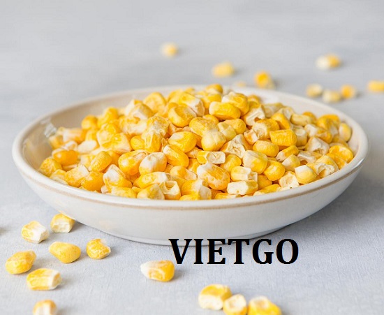 Cơ hội giao thương  - Đơn Hàng Hàng Tuần  -  Cơ hội xuất khẩu Ngô Hạt sang thị trường Peru