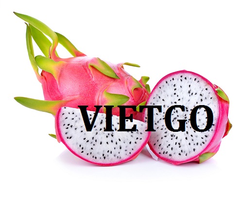 Cơ hội giao thương  - Đơn Hàng Hàng Tuần  -  Cơ hội xuất khẩu Thanh Long đến từ vị khách hàng người Kuwait