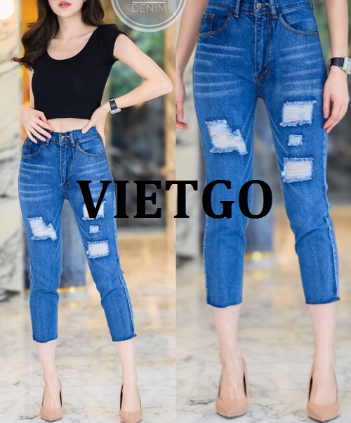 Cơ hội giao thương – Đơn hàng thường xuyên - Cơ hội xuất khẩu quần Jeans đến thị trường Thái Lan