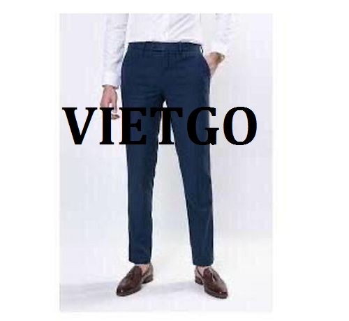 Cơ hội giao thương – Đơn hàng thường xuyên - Cơ hội cung cấp mặt hàng quần Âu cho một doanh nghiệp tại Anguilla