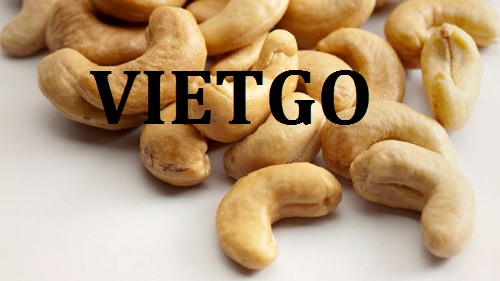 Cơ hội giao thương  - Đơn Hàng Hàng Tháng -  Cơ hội xuất khẩu Hạt Điều cho một doanh nghiệp đến từ Tây Ban Nha