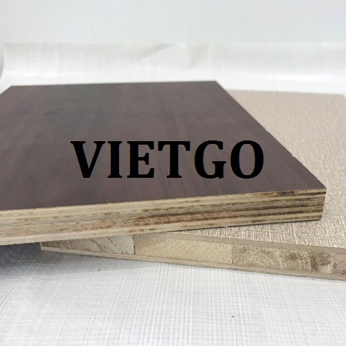 Cơ hội giao thương Đặc biệt – Đơn hàng thường xuyên - Cơ hội xuất khẩu Ván ép sang thị trường Ấn Độ.