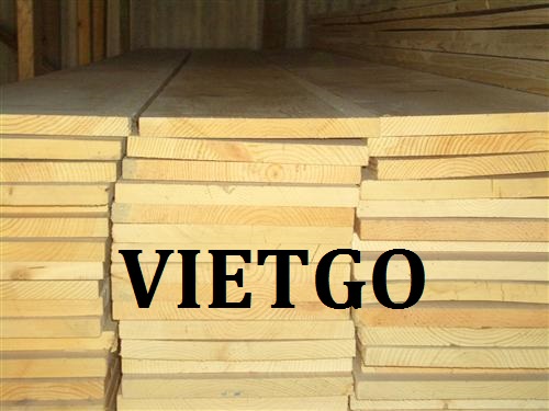 Cơ hội giao thương – Đơn hàng thường xuyên - Cơ hội xuất khẩu Số lượng lớn Gỗ vân sam xẻ sang thị trường Trung Quốc.