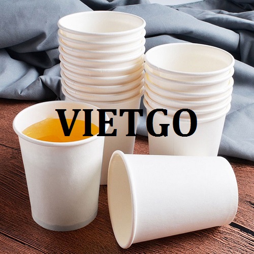Cơ hội giao thương – Đơn hàng thường xuyên - Cơ hội xuất khẩu Cốc giấy sang thị trường Ấn Độ.