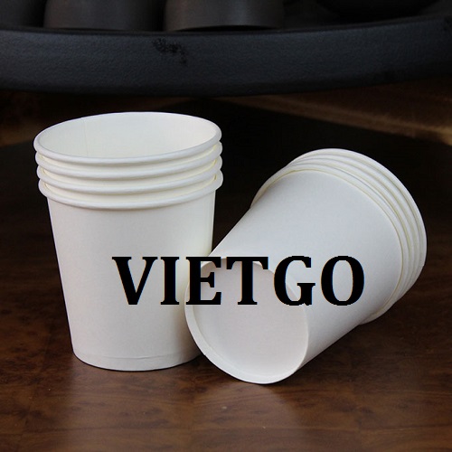 (Gấp) Cơ hội giao thương –Đơn hàng thường xuyên - Cơ hội xuất khẩu Cốc giấy sang thị trường Mauritius.
