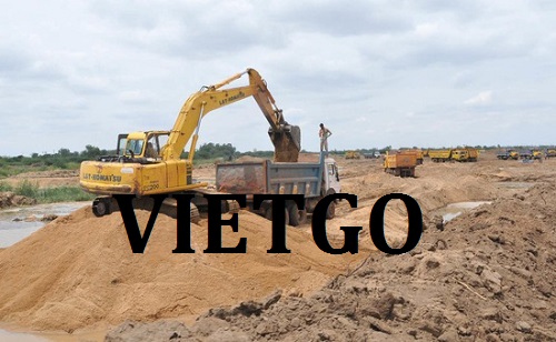 Cơ hội giao thương – Đơn hàng thường xuyên – Cơ hội xuất khẩu cát sông sang thị trường Trung Quốc