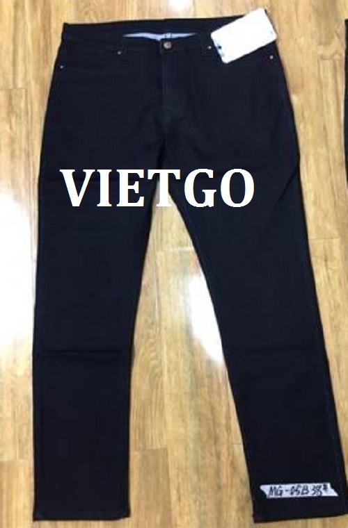 Cơ hội giao thương – Đơn hàng thường xuyên - Cơ hội xuất khẩu sản phẩm quần Jeans nam đến thị trường Isarel