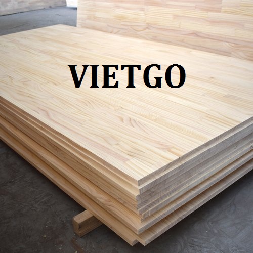 Cơ Hội Giao Thương Đặc Biệt – Đơn Hàng Thường Xuyên - Cơ Hội Xuất Khẩu Gỗ Ghép Thanh Thông Sang Thị Trường Ấn Độ.