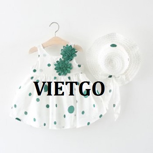 Cơ hội giao thương -  Đơn hàng thường xuyên - Cơ hội xuất khẩu quần áo trẻ em đến Ấn Độ