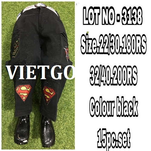 Cơ hội xuất khẩu hàng tồn kho cho sản phẩm quần Jeans nam sang thị trường Nepal đầy tiềm năng.