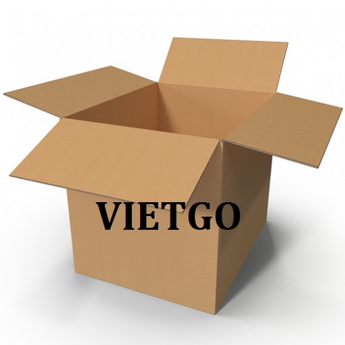 Cơ Hội Xuất Khẩu Thùng Carton Từ Vị Khách Hàng Người Thổ Nhĩ Kỳ.