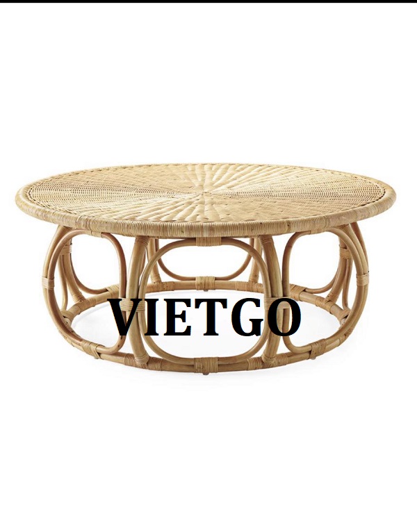 Cơ hội xuất khẩu sản phẩm bàn mây tự nhiên sang thị trường Úc