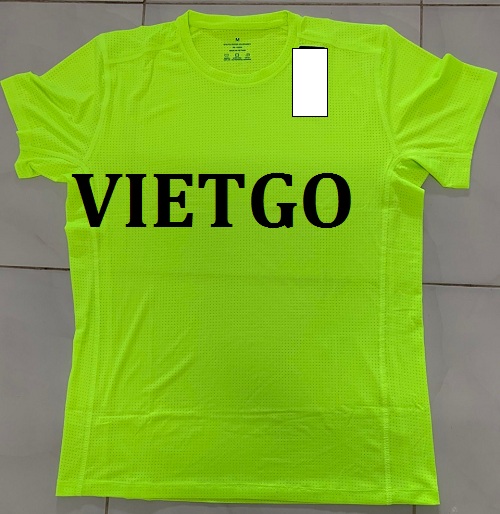 Cơ hội xuất khẩu áo T-shirt Drifit cho doanh nghiệp đến từ Ấn Độ